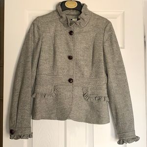 Jcrew Wool Herringbone Jacket